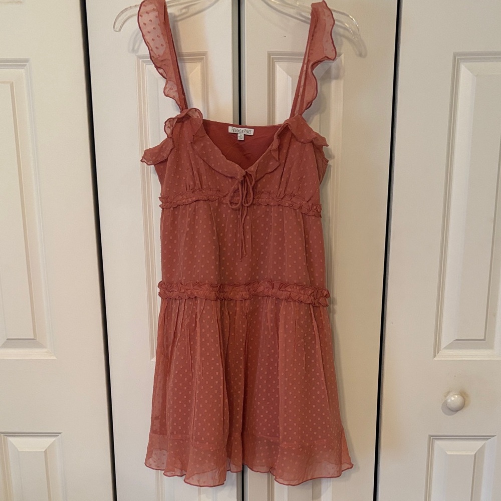 Patrons of Peace Mulberry Textured Dress